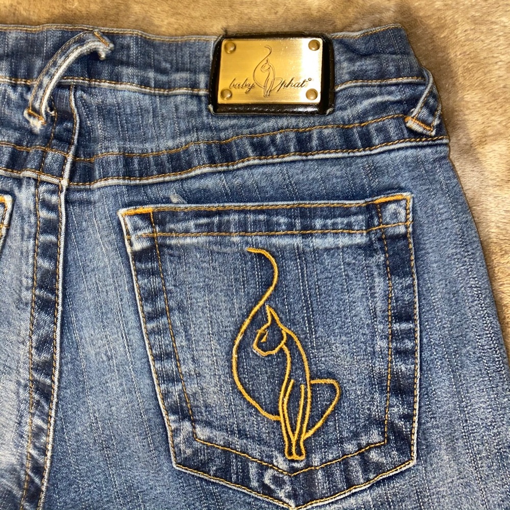 Baby phat bell bottom jeans